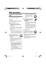 Preview for 11 page of JVC HA-W600RF-B Instructions Manual