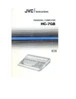 Preview for 1 page of JVC HC-7GB Instructions Manual