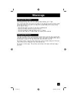 Preview for 5 page of JVC HD-ILA HD-52Z795 User Manual