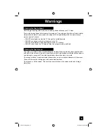 Preview for 5 page of JVC HD-P61R2 User Manual