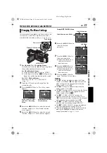 Preview for 35 page of JVC HD10U - Camcorder - 1.18 MP Instructions Manual