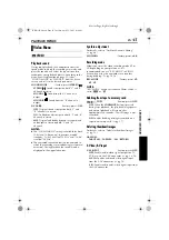 Preview for 41 page of JVC HD10U - Camcorder - 1.18 MP Instructions Manual