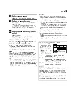 Preview for 45 page of JVC HM-DH5U Instructions Manual