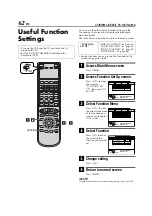 Preview for 62 page of JVC HM-DH5U Instructions Manual