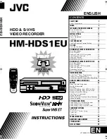 Предварительный просмотр 1 страницы JVC HM-HDS1EU Instructions Manual