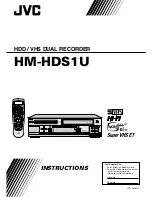 Предварительный просмотр 1 страницы JVC HM-HDS1U Instructions Manual