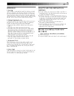 Предварительный просмотр 5 страницы JVC HM-HDS1U Instructions Manual