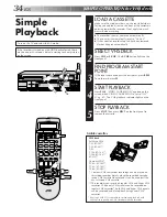 Предварительный просмотр 34 страницы JVC HM-HDS1U Instructions Manual