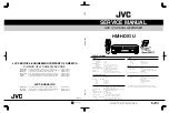 Предварительный просмотр 1 страницы JVC HM-HDS1U Service Manual