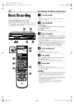 Предварительный просмотр 22 страницы JVC HM-HDS4EK Instructions Manual