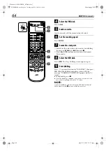 Предварительный просмотр 64 страницы JVC HM-HDS4EK Instructions Manual