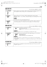 Предварительный просмотр 79 страницы JVC HM-HDS4EK Instructions Manual