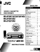 JVC HR-272EU Instructions Manual preview