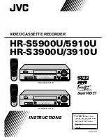 JVC HR-5910U Instructions Manual preview