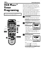 Предварительный просмотр 30 страницы JVC HR-5910U Instructions Manual