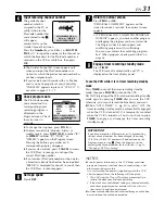 Предварительный просмотр 31 страницы JVC HR-5910U Instructions Manual