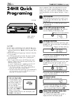 Предварительный просмотр 36 страницы JVC HR-5910U Instructions Manual