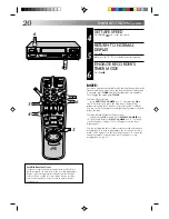 Preview for 20 page of JVC HR-A230E Instructions Manual