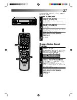 Preview for 27 page of JVC HR-A230E Instructions Manual