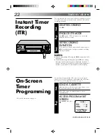 Preview for 22 page of JVC HR-A32U, HR-A52U Instructions Manual