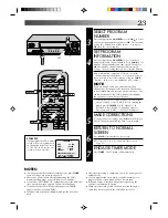 Preview for 23 page of JVC HR-A32U, HR-A52U Instructions Manual