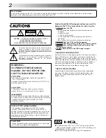 Preview for 2 page of JVC HR-A33U Instructions Manual