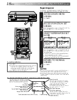 Предварительный просмотр 18 страницы JVC HR-A34U Instructions Manual