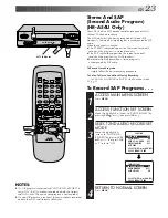 Предварительный просмотр 23 страницы JVC HR-A34U Instructions Manual