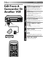 Preview for 34 page of JVC HR-A34U Instructions Manual