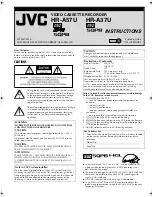 JVC HR-A37U Instructions Manual предпросмотр