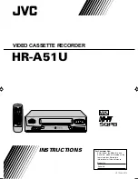 Preview for 1 page of JVC HR-A51U Instructions Manual