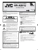 JVC HR-A591U Instructions Manual preview