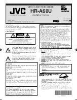 JVC HR-A60U Instructions Manual preview