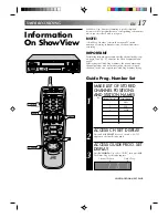 Preview for 17 page of JVC HR-A637E Instructions Manual