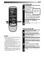 Preview for 43 page of JVC HR-DD445EK Instructions Manual