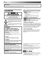 Preview for 2 page of JVC HR-DD840KR Instructions Manual