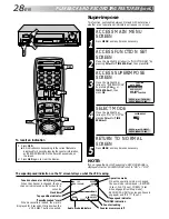 Предварительный просмотр 28 страницы JVC HR-DD840KR Instructions Manual