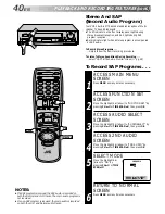 Preview for 40 page of JVC HR-DD840KR Instructions Manual