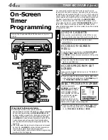 Предварительный просмотр 44 страницы JVC HR-DD840KR Instructions Manual