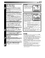 Preview for 45 page of JVC HR-DD840KR Instructions Manual