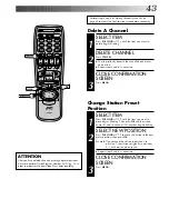 Предварительный просмотр 43 страницы JVC HR-DD845EK Instructions Manual