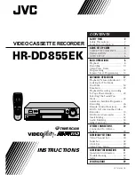 JVC HR-DD855EK Instructions Manual preview