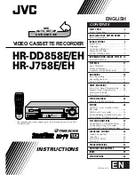 JVC HR-DD858E Instructions Manual preview