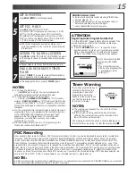 Preview for 15 page of JVC HR-DD865EK Instructions Manual