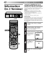 Preview for 40 page of JVC HR-DD865EK Instructions Manual