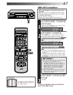 Preview for 47 page of JVC HR-DD865EK Instructions Manual