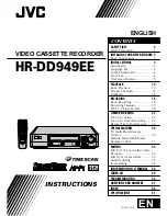 Preview for 1 page of JVC HR-DD949EE Instructions Manual