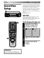 Preview for 22 page of JVC HR-DD949EE Instructions Manual