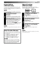 Preview for 21 page of JVC HR-DVS2EU Instructions Manual