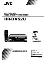 JVC HR-DVS2U Instructions Manual preview